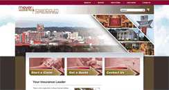 Desktop Screenshot of meyerandrosenbaum.com